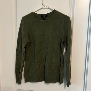 CASHMERE green sweater size M